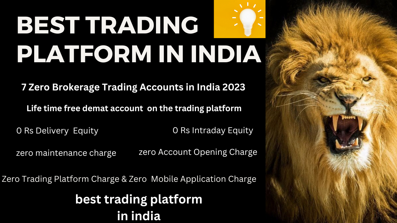 best trading platform in india 2023