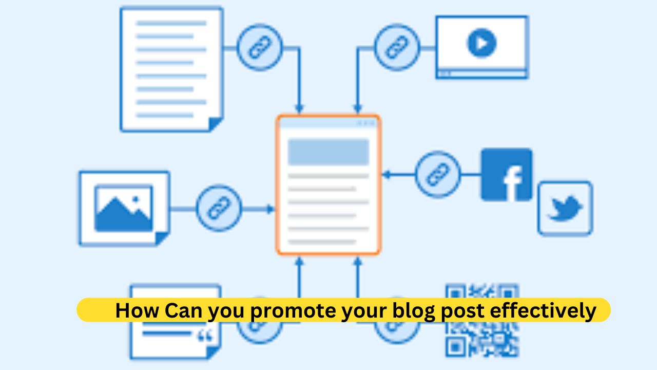 How Can you promote your blog post effectively