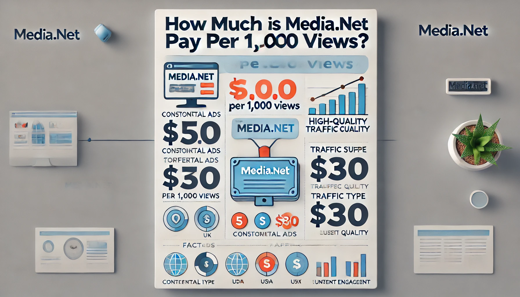 Media.net pay per 1000 views