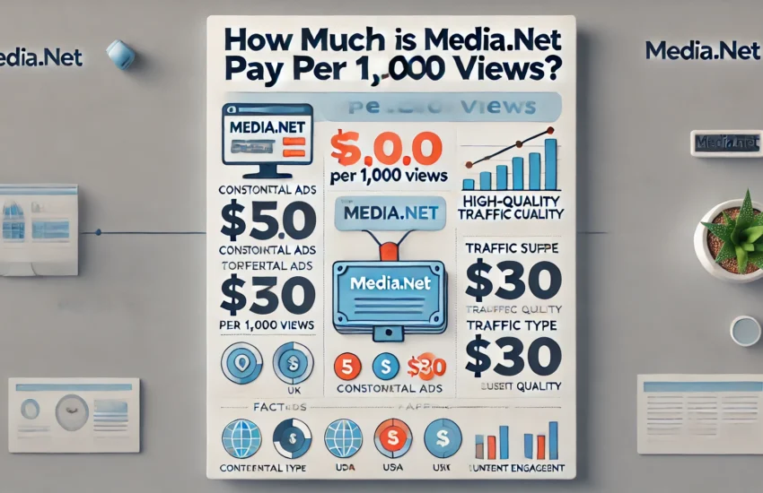 How much does Media.net pay per 1000 views