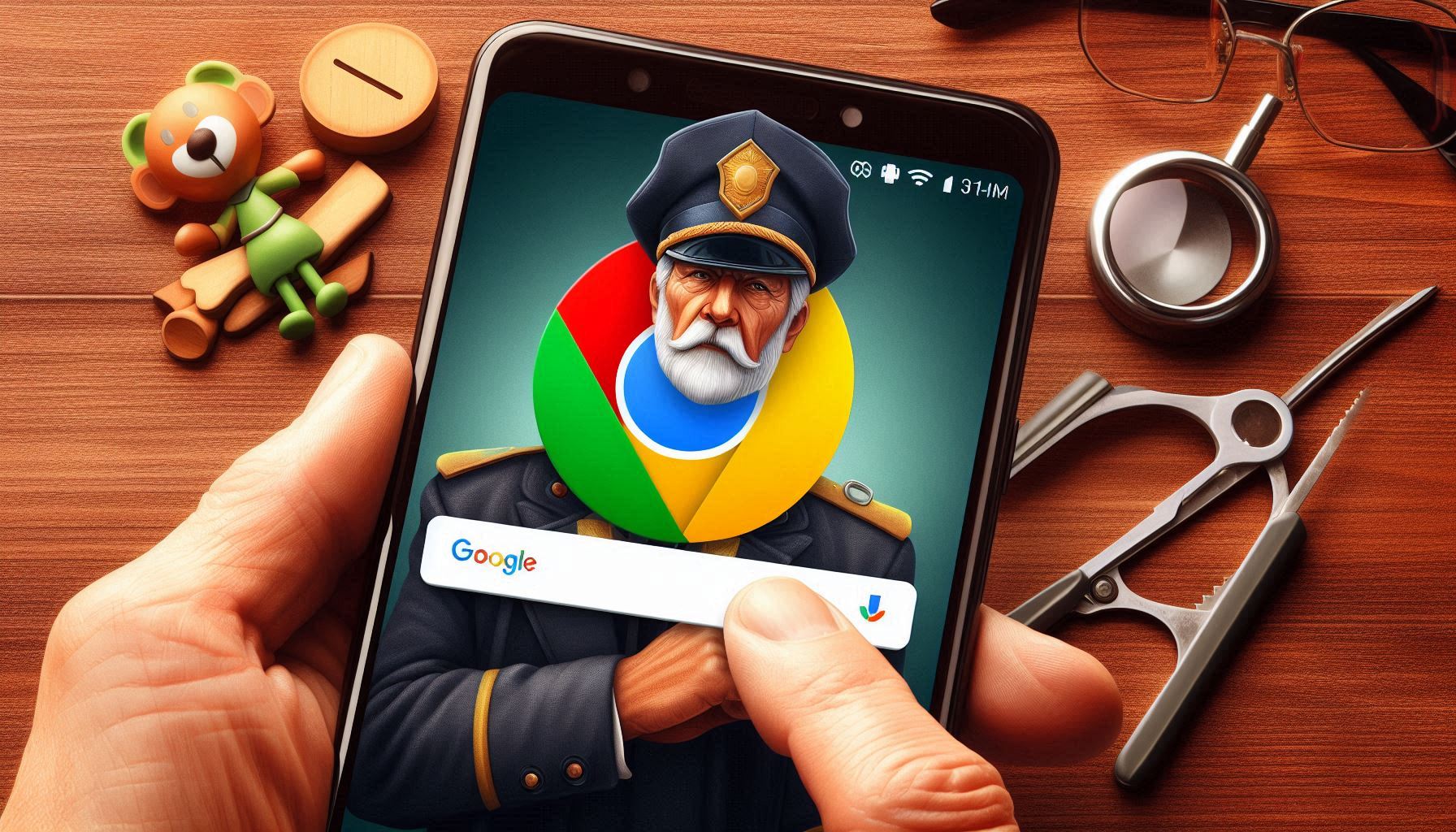 How to block adults' websites on Google Chrome in Android phone